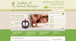 Desktop Screenshot of intherapies.com